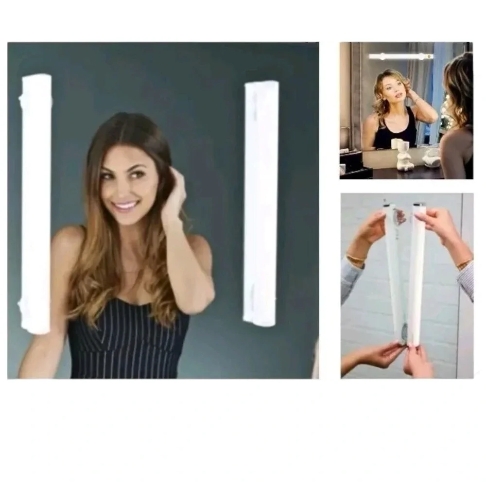 LED Makeup Light Cordless Portable Attach To Mirror Vanity Social Media Selfies